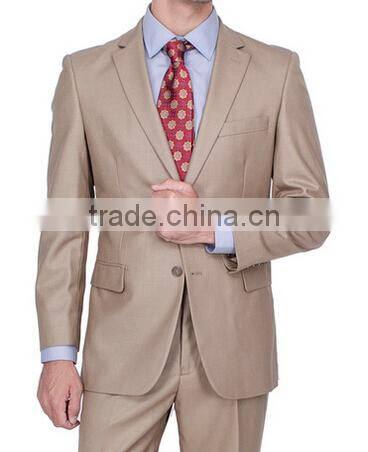 Men's Camel 2-button Suit
