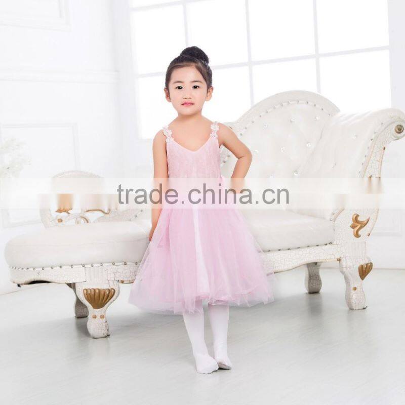 Hot children plain pure color dress for 2-7 year old little girl dress baby child dress wholesale