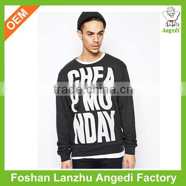 Cheap men hoodie from Chinese manufacturer fleece hoodie