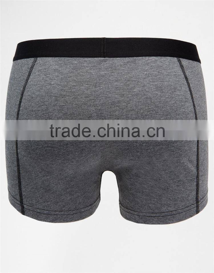 3 Pack Mens Cheap Boxer Briefs Trunks With Contrast Stitching