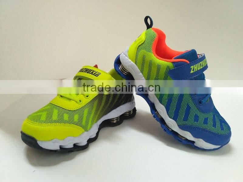 Fashion Mesh upper air kids sports shoes child shoe from china shoe factory