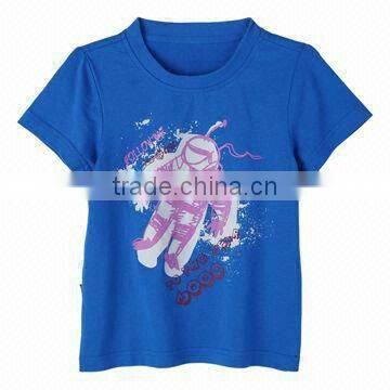 Boy's Round Neck T-Shirt With Printing