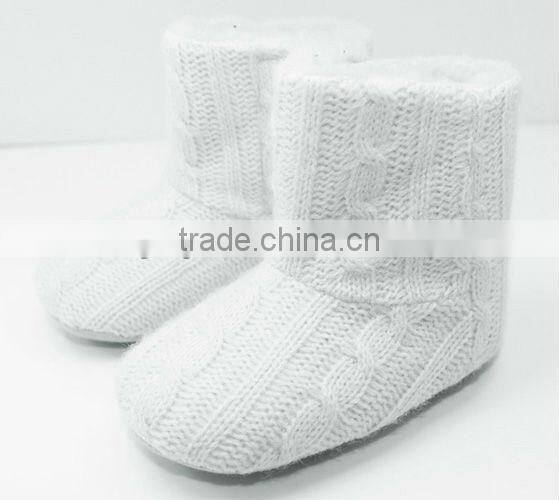 Crochet Baby Baptism Booties