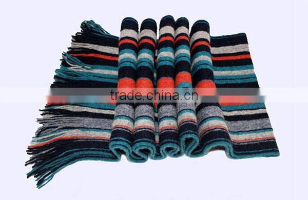 Latest new design fashion simple plaid warm thicken men scarf,knit scarf,classic scarf