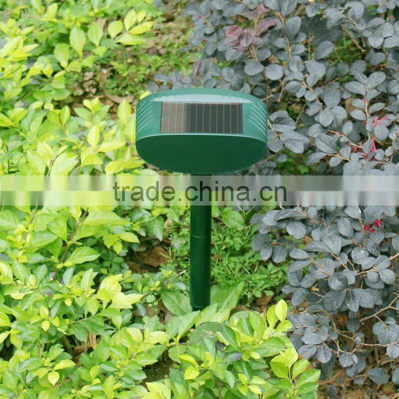 New Solar Power Ultrasonic Wave InfraRed Sensor Dog Pest Repeller Chaser Dual Animal Scarer solar panel Dog Repeller