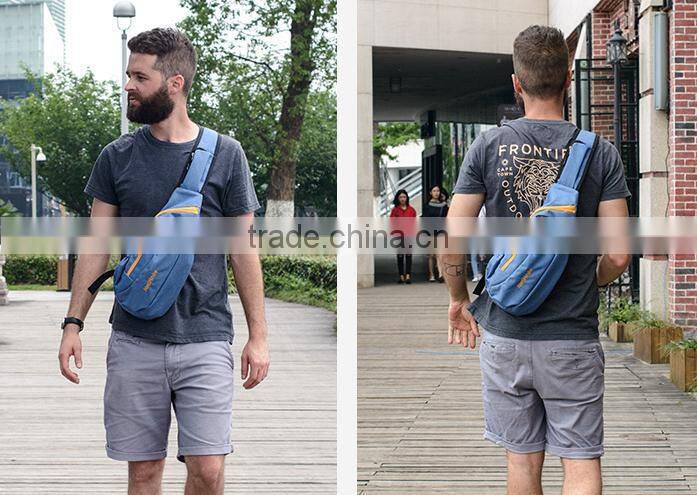 Outdoor Shoulder Bag Men's Chest Bag Waterproof Riding Backpack Sports Backpack Bag