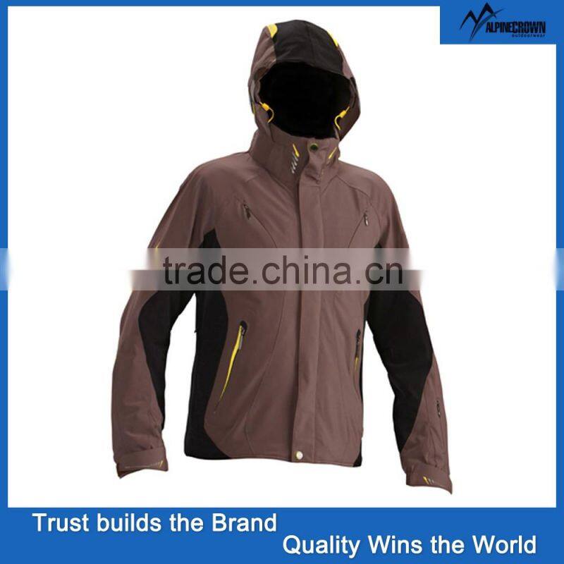2017 OEM fully seam taped mens ski jacket