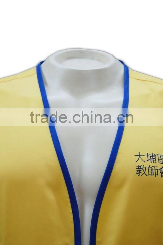 Wholesale factory price manufactures vest uniform cheap custom Printed Promotional Vests