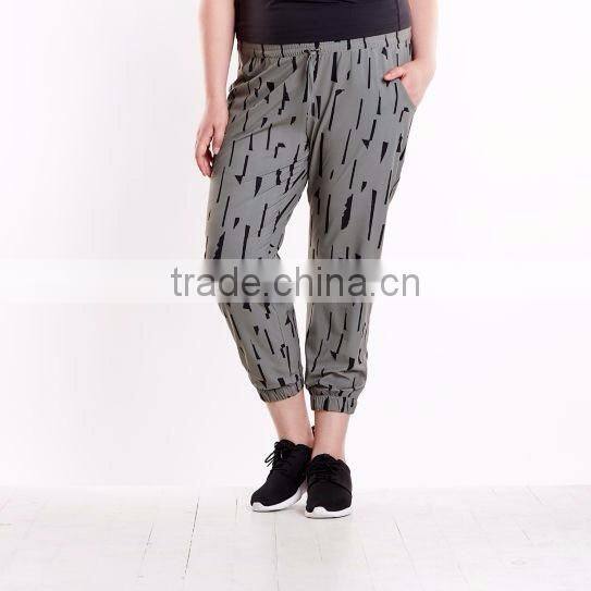 New Style Fashion Jogger Pants Printed Jogger Pants Loose Pants Women Trouser