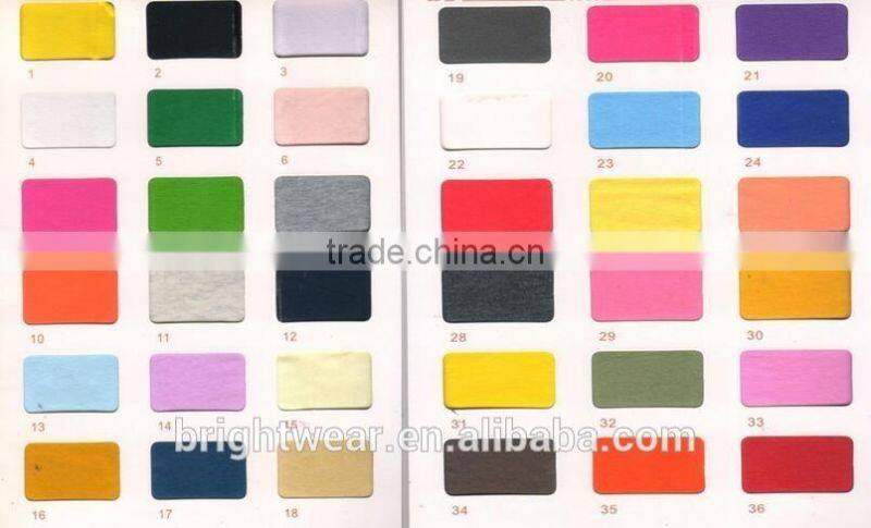 Hot selling girl's fashion white cotton printed long sleeve t shirt