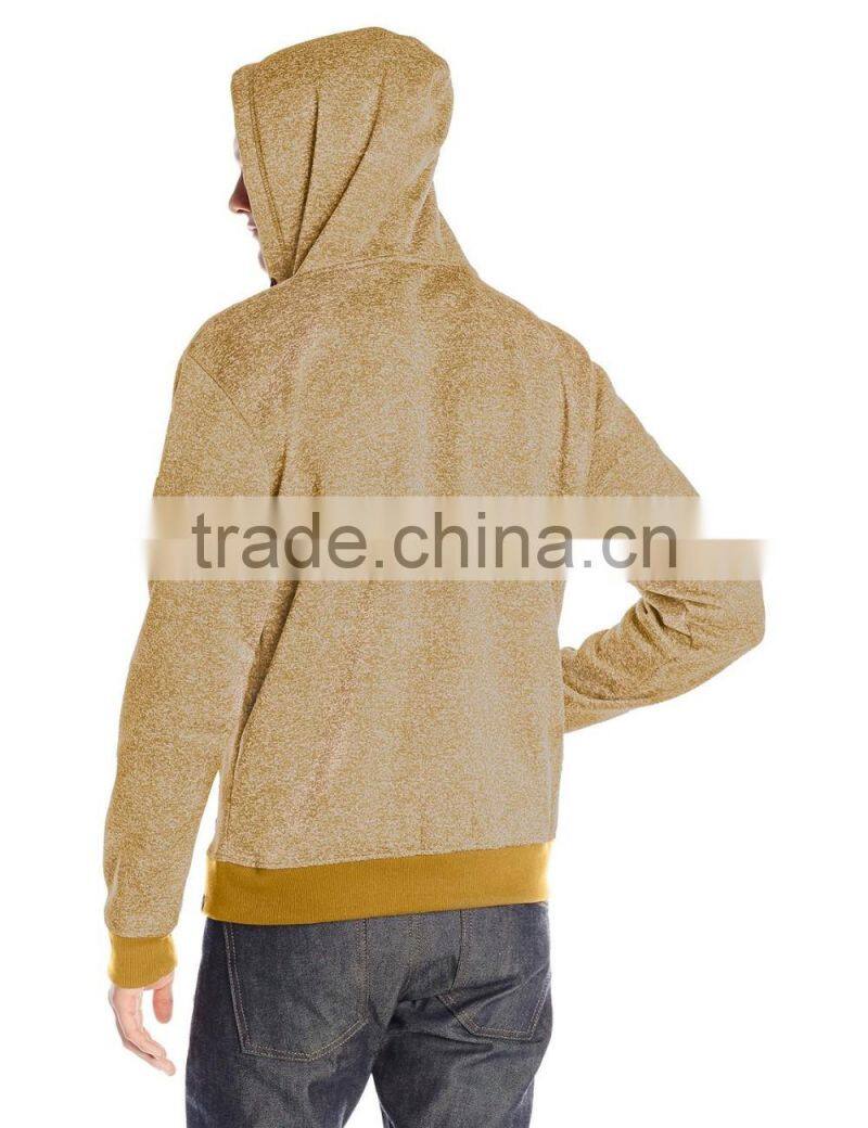 mens 80 cotton,20 polyester popular heather hoodies supplier
