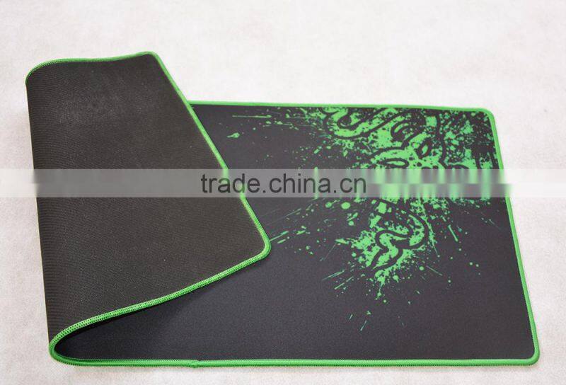 Hot Sale Big Size Rubber Gaming Razer Mouse Pad