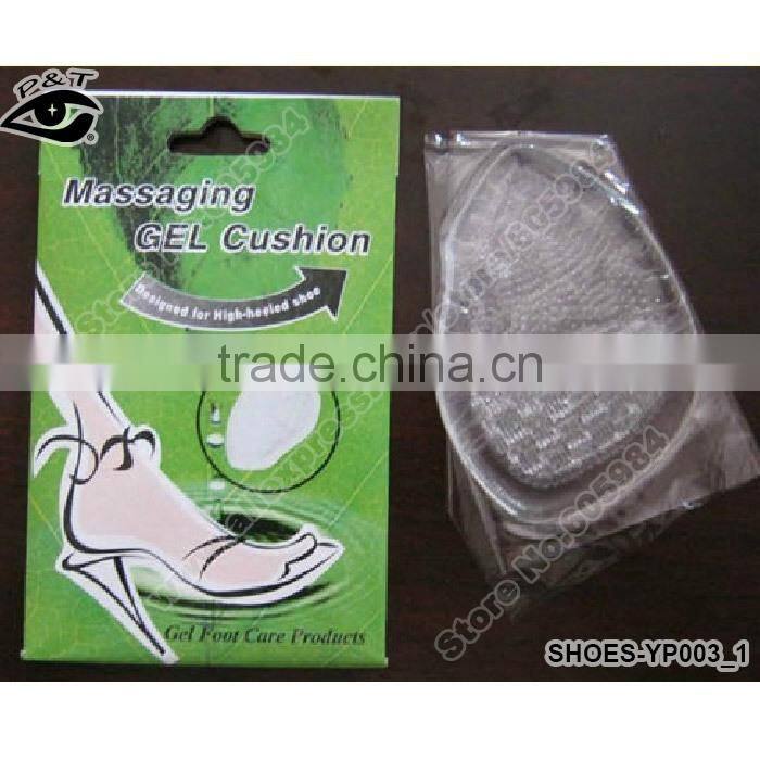 Silicone gel cushion insert insoles adjuster shoe pads for high heel shoes