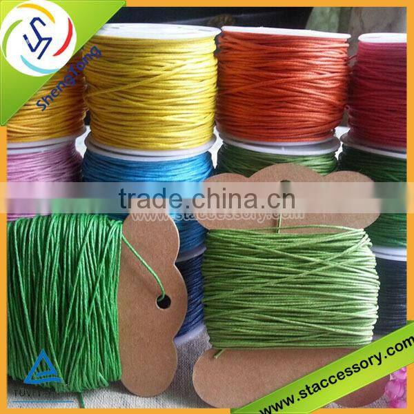 Jewelry Making Mixed Cotton Wax Cord
