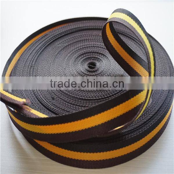 Color jacquard webbing for bag strap