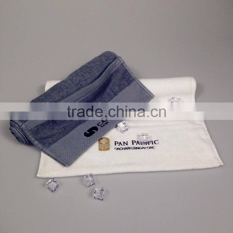 cotton fiber face sports towel China suppliers