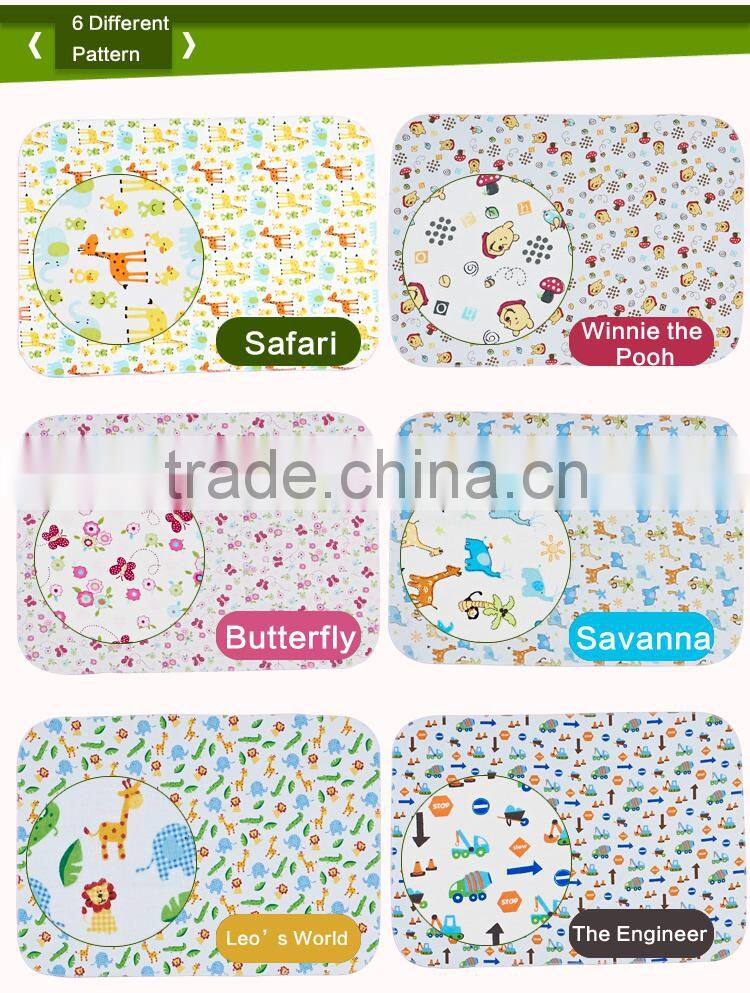 Reusable Waterproof Baby Nappy Changing Mat Wholesale
