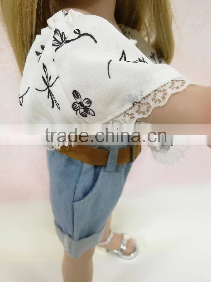 High quality full vinyl 18 inch doll for you