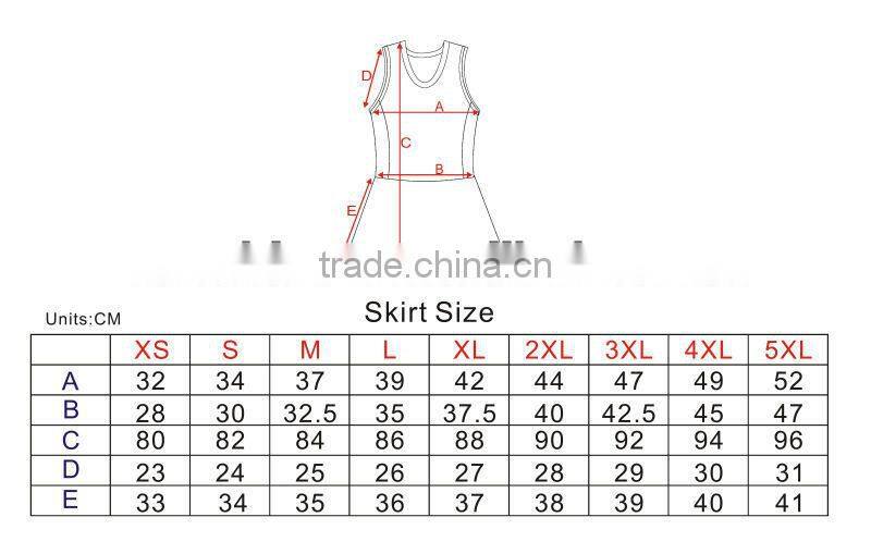 custom pattern netball jersey sublimation clothes