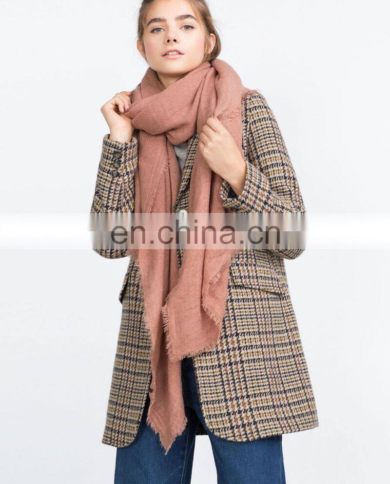 Europe And The United States Super Soft Color Cashmere Scarf