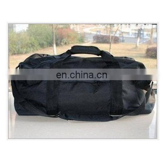 2015 whoesale nw design stylish durable cheap black gym duffel bag