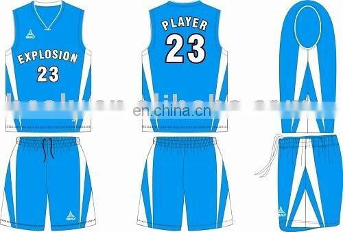 Sublimation Printing Youth Adult Name and Number Men's Basketball Uniform