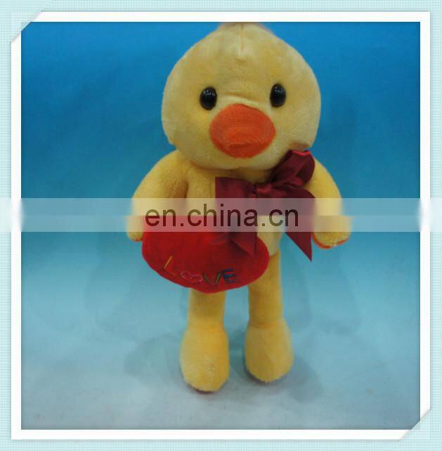 Mini Green Frog Plush Toy with Heart