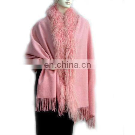 CGWS-127 Wool scarf Wool checked scarf Popular wool scarf