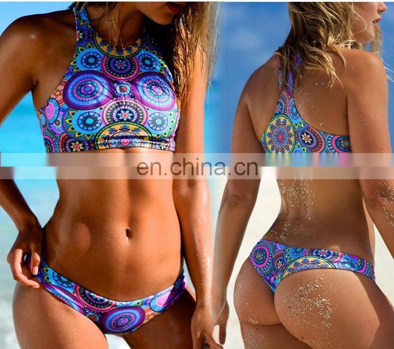 2016 hot sale women sexy swimwear good quality custom made bikini