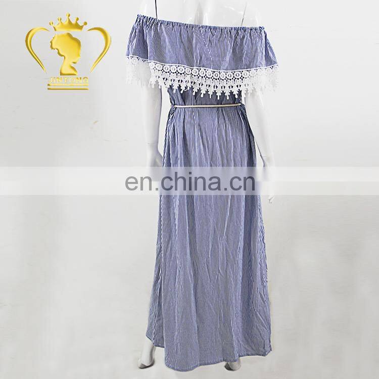 Hot selling wholesale african lace mommy and me maxi dress styles women dresses