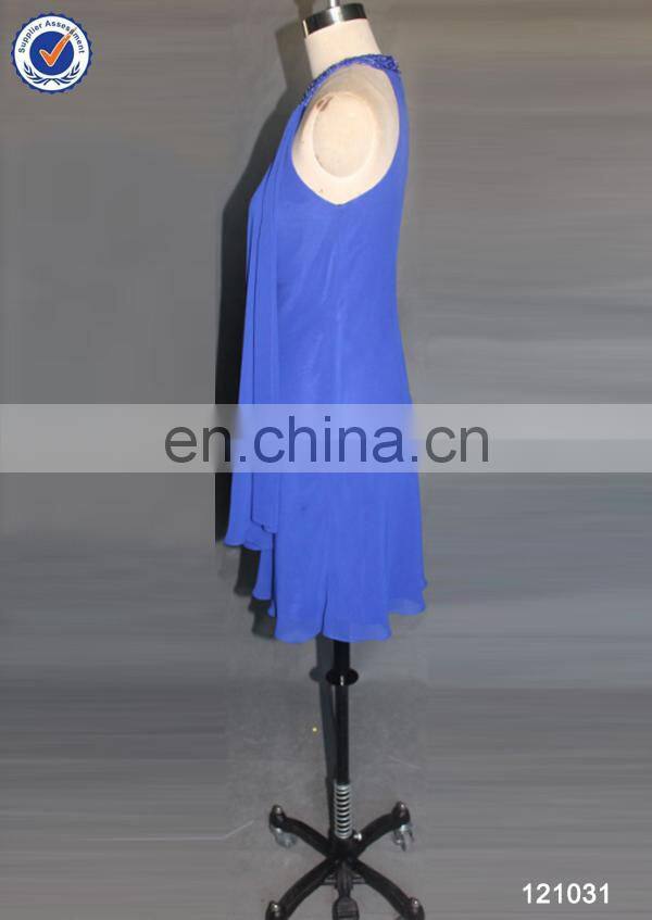 Latest wholesales simple chiffon short bridesmaid dresses for casual occasion