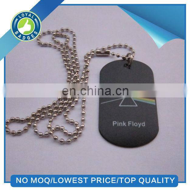 custom painted dog tag