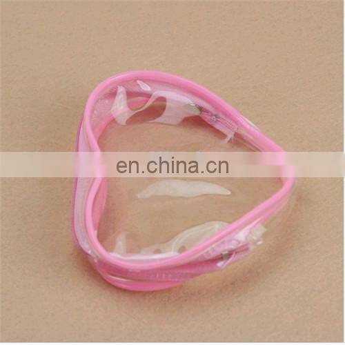 Small PVC purses with heart shaped for girls