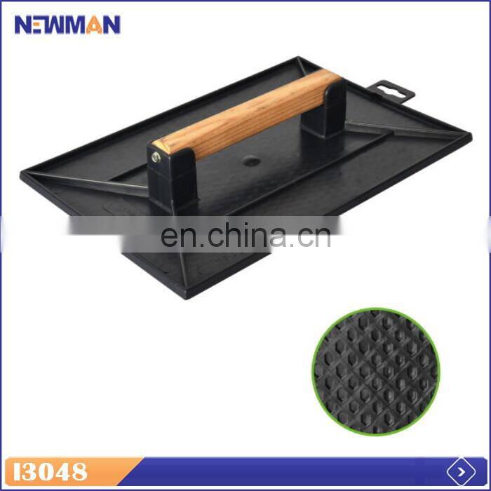 I3101 Reliable Supplier 28x12cm Big Mason Float Trowel With Plastic and Rubber Handle