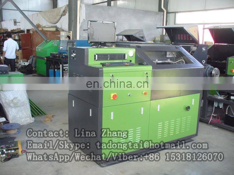CRS708 common rail injector test bench with calibration data