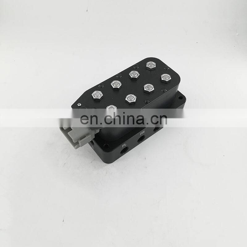 Pneumatic shock absorber 3/8" VU4 valve , Air suspension solenoid valve block With 5m Cable remote controller