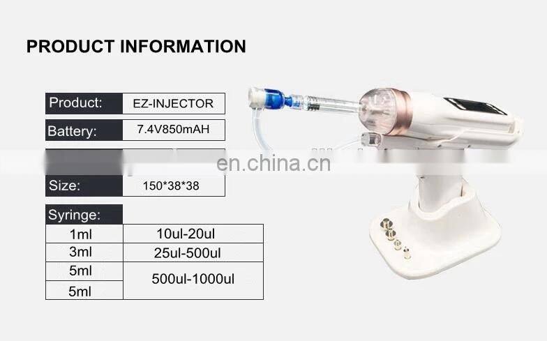 Hot Selling Portable Mesotherapy EZ Negative Pressure Device EZ Injector Gun Meso Injector Gun
