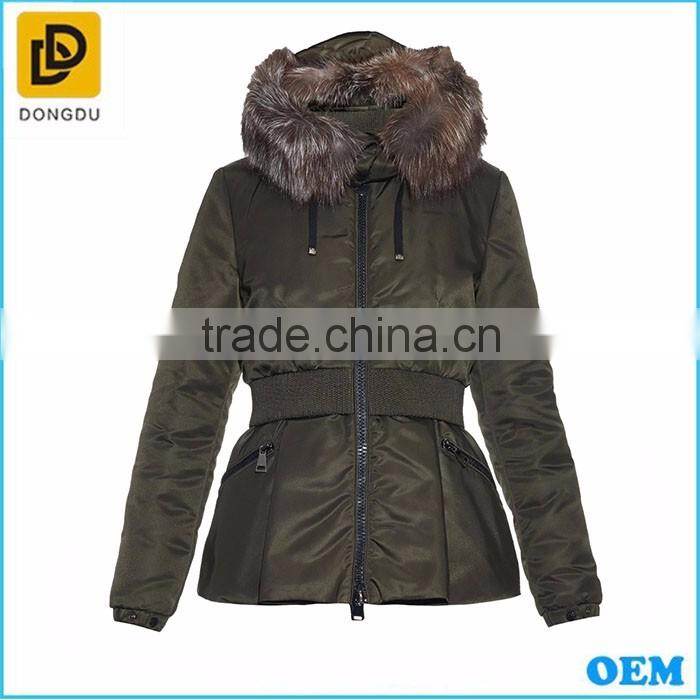 Custom winter coats for girls pretty lady clothing women fashion coats 2016 women's clothes