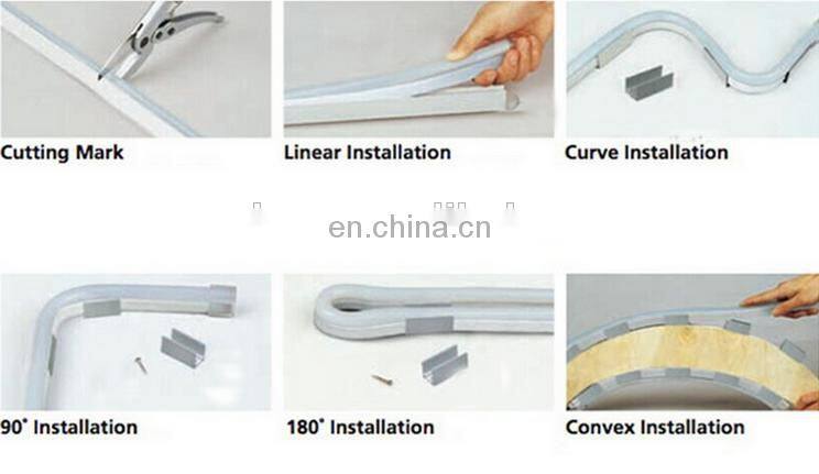 CE RoHS Approved pixel led neon flex waterproof led neon flex rgb hose for indoor or outdoor