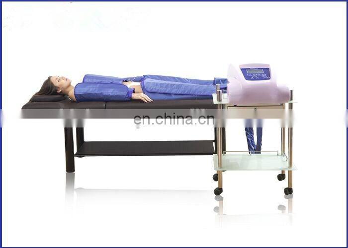 Pretty looking body smlimming beauty machine air pressotherapy + EMS + infrared with good quality