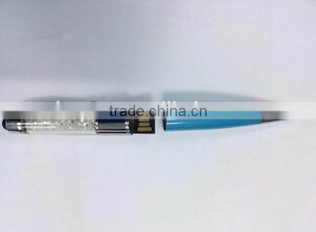 wholesale antivirus 3 in 1 functional usb pen drive wholesale, ballpoint pen usb flash drive with screen touch function