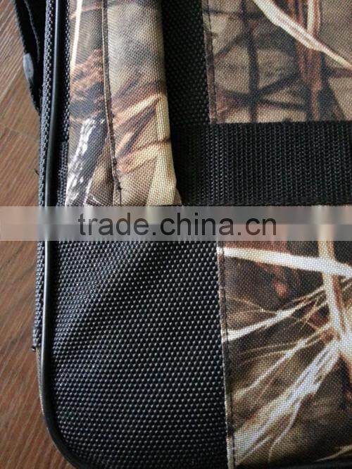 Gun bag with PE plates inserted