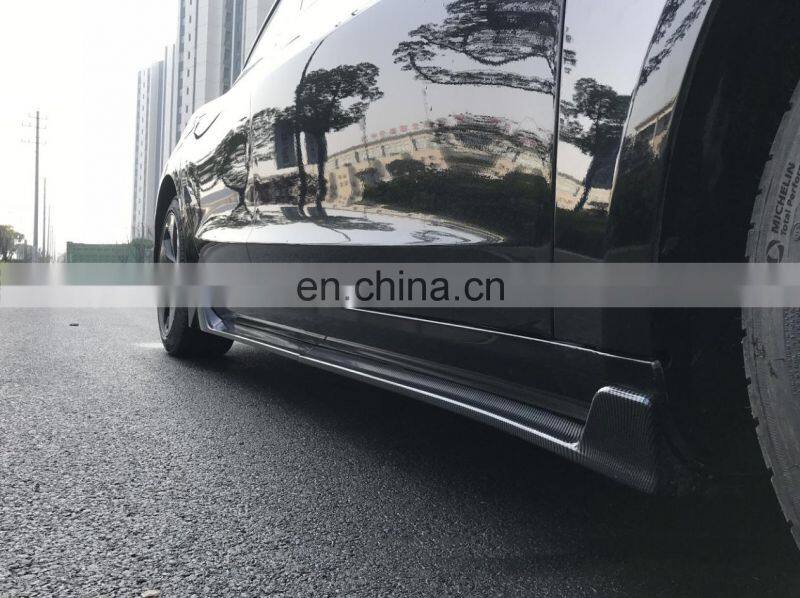 Side skirts spoiler splitter diffuser updated parts for tesla model 3 accessory