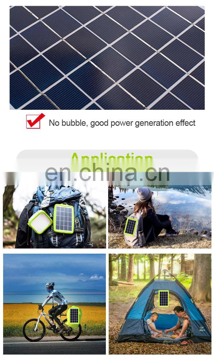 Fast selling 3w 6V portable mini solar panel
