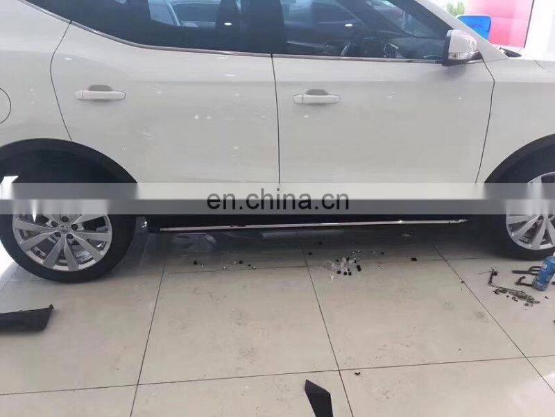 Direct factory Aluminium original style Car Side Stepfor car /foot plate/car Pedal/ aluminium  Running board for 2017 + MG zs