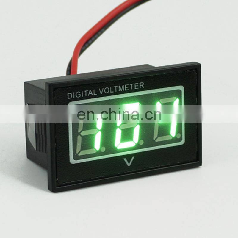 V40D Waterproof Battery Meter DC15-120V Auto Car Gauge Digital Voltmeter LED Red Blue Voltage meter , Battery Tester meter