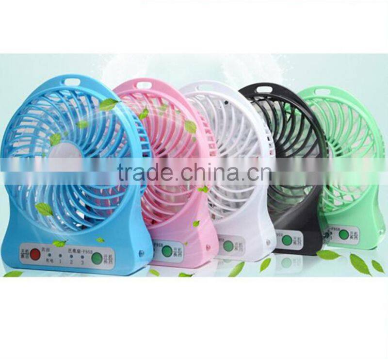 China Rechargeable Fan 4 /6 inch USB Mini Fan Manufacturer Portable Fan Rechargable