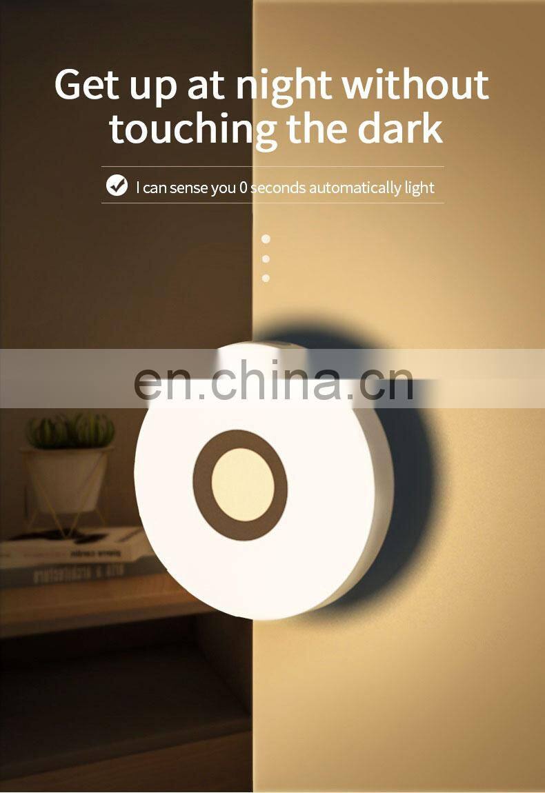 Led Under Cabinet Light With PIR Motion Sensor Auto Usb Infrared Wardrobe Sensor Ceiling Wall Light For Kitchen Stair