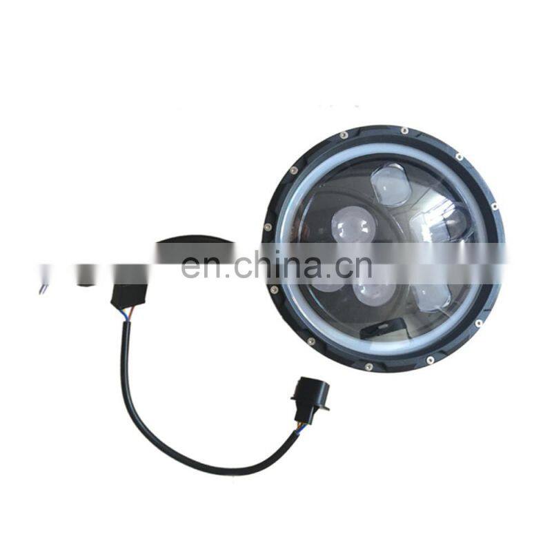 e mark 7 inch led driving light for jeep for for wrangler led headlight