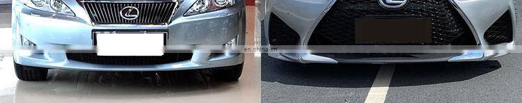 Runde Car Modification ABS Material GSF Style Old Lexus Upgrade IS300 Body Kit For 06-12 Lexus IS250 Front Bumper Grille